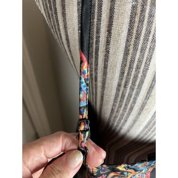 Angie Multicolor speghetti strap BOHO/Hippi Sundress Festival Summer Spring - Picture 5 of 7